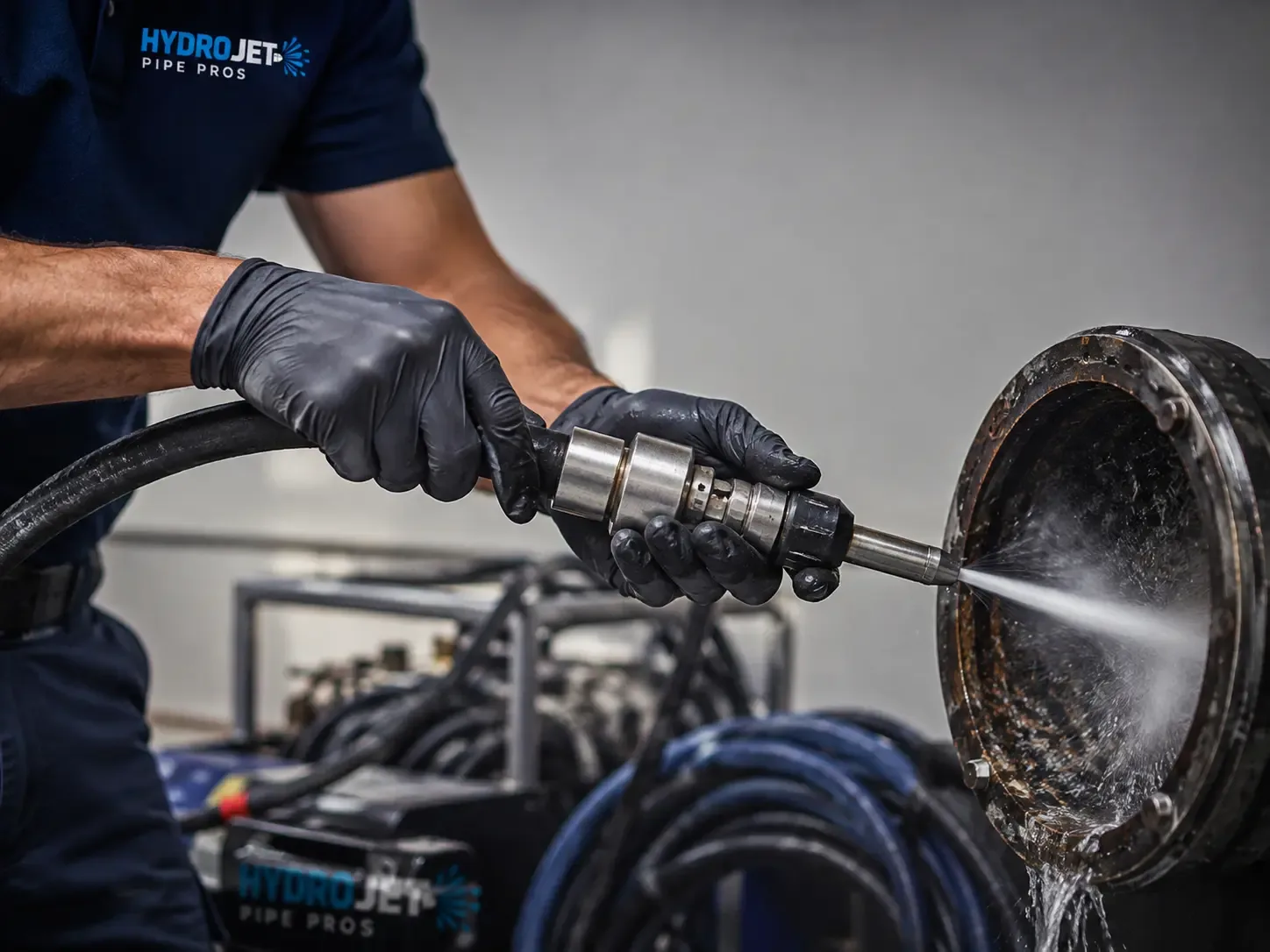 Hydro Jet Pipe Descaling in Chesapeake, VA